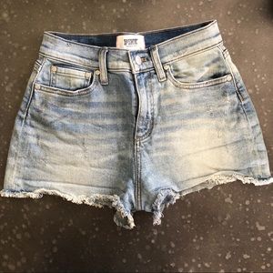 VS pink jean shorts